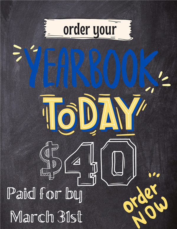 Order your yearbook 